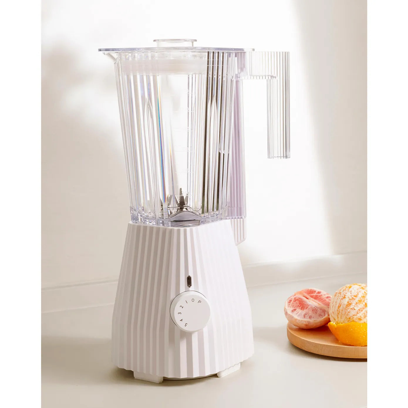 Alessi Plissé Blender, 700W, White – Karaca