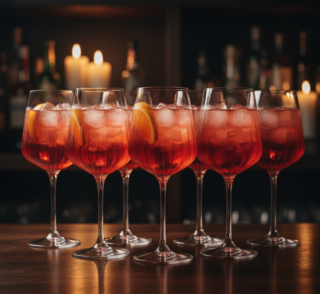 Rcr 6-Piece Timeless Spritz Wine Glass Set, 490ml, Clear – Karaca