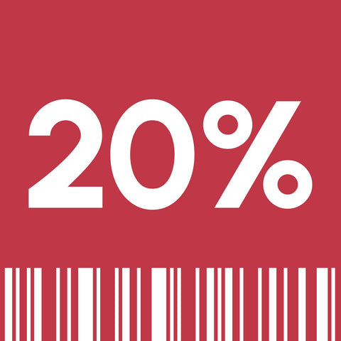 20% Off at Checkout - Red Label
