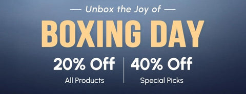 Boxing Day - 20% Off at Checkout