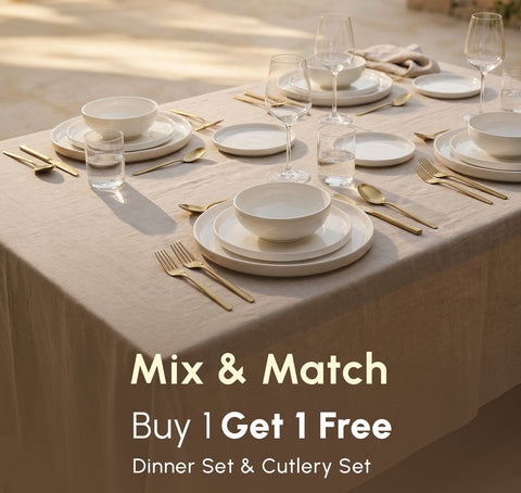 Dinner & Cutlery Set Bundle