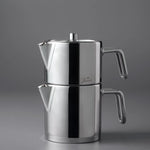 Jumbo Metalix Midi Full Metal Stainless Steel Induction Teapot, Midi, Silver