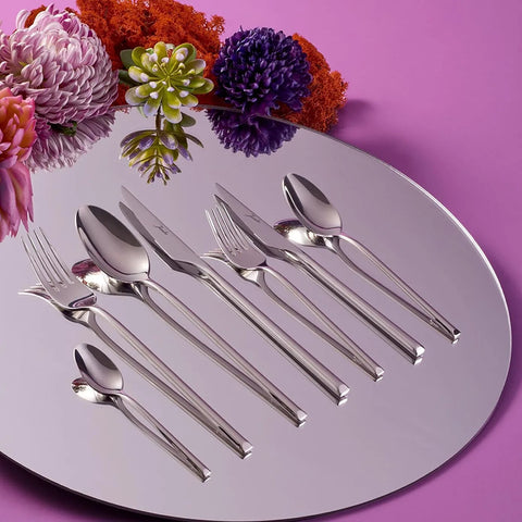 Jumbo 2006 84-Piece Stainless Steel Cutlery Set, Silver