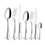 Jumbo 3401 84-Piece Stainless Steel Cutlery Set for 12-Pople, Silver