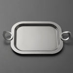 Jumbo Invento Stainless Steel Tray, 382mmx320mm, Silver