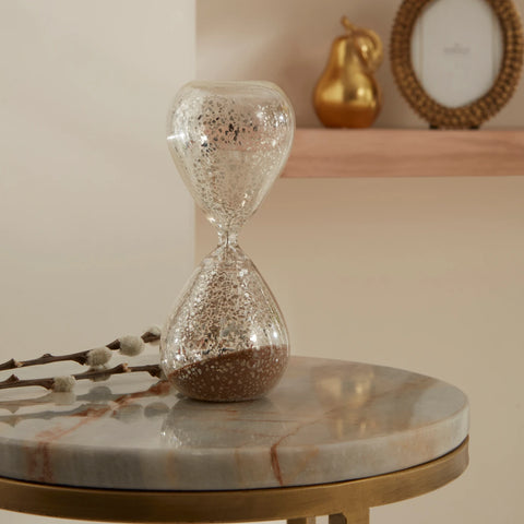 Karaca Home Glitter 15 Min. Hourglass, 8x15cm, Gold