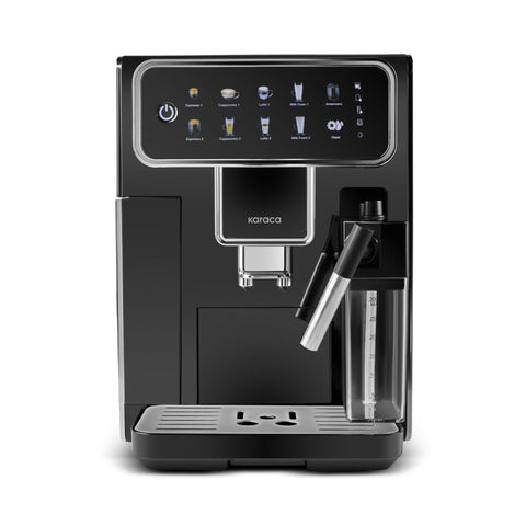 Karaca CoffeeMaestro Automatic Espresso Coffee Machine, 1500W, 1,5L, Black