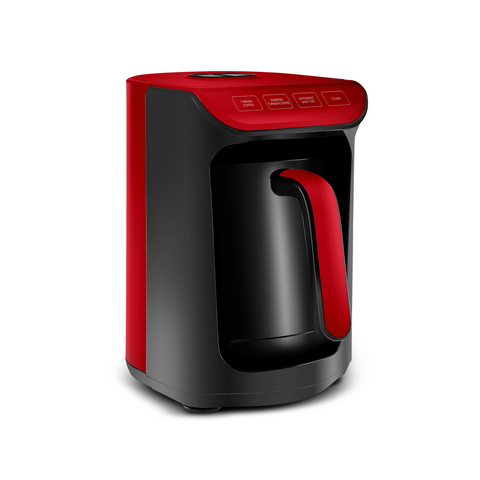 Karaca Hatır Köz Milky Turkish Coffee Maker, 535W, Imperial Red