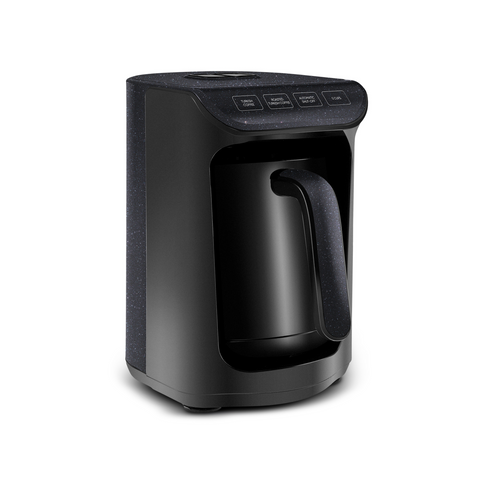 Karaca Hatır Köz Milky Turkish Coffee Maker, 535W, Shiny Black