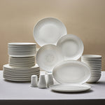 Emsan Forever Bone Arte 53-Piece Dinner Set for 12 People
