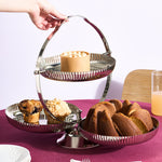 Karaca Home Amabelle 3-Piece Decorative Cake Stand Set