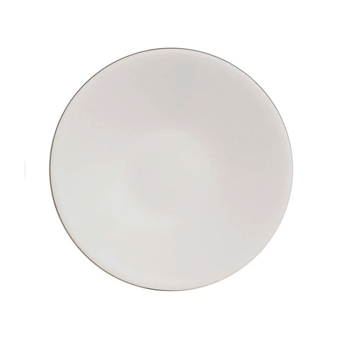 Jumbo Bone China Silva 61-Piece Dinner Set for 12 People, Platin