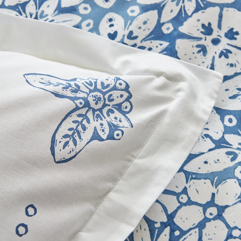 Karaca Home Ida 100% Turkish Cotton Duvet Cover Set, Double, Fuchsia