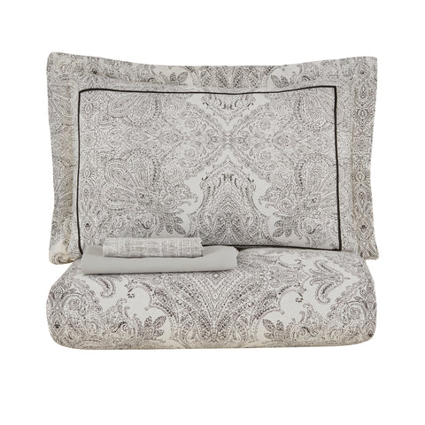 Karaca Artco 100% Cotton Duvet Cover Set, Double