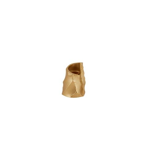 Karaca Lana Candle Holder, Gold