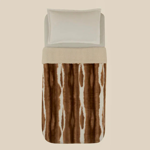 Karaca Rabbit Sherpa Blanket, 150x200cm, Single, Brown