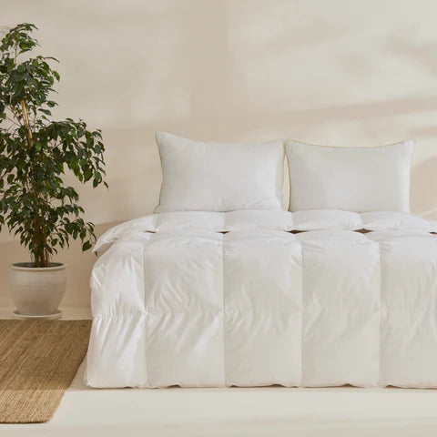 Karaca Natural Down Duvet, 200x200cm, Offwhite
