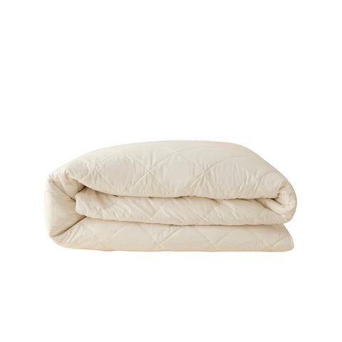 Karaca Cotton Duvet Cover, 200x200cm, Double, Offwhite