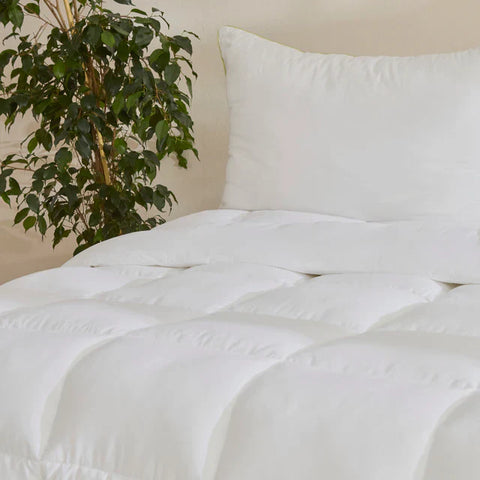 Karaca Home Basic Microfiber Duvet Cover, 135x200cm, Offwhite