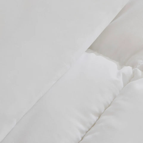 Karaca Home Basic Microfiber Duvet Cover, 200x200cm, Offwhite