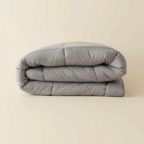Karaca Home Double Face Duvet, 155x220cm, Anthratice-Grey