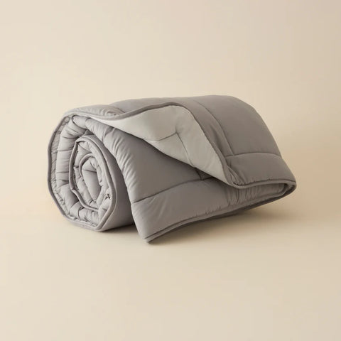 Karaca Home Double Face Duvet Cover, 135x200cm, Anthratice-Grey