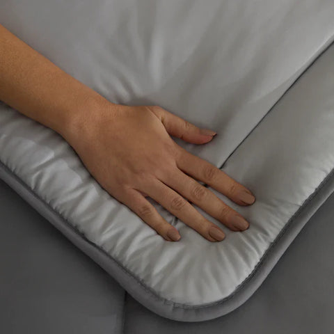 Karaca Home Double Face Duvet Cover, 200x200cm, Anthratice-Grey