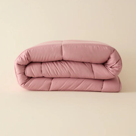 Karaca Home Double Face Duvet Cover, 135x200cm, Powder-Light Grey