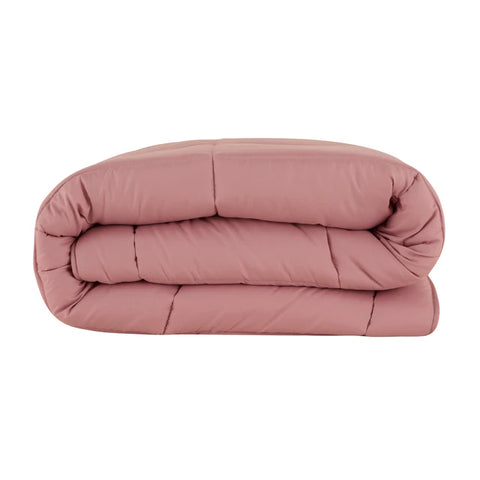 Karaca Home Double Face Duvet Cover, 200x200cm, Powder-Light Grey