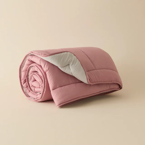 Karaca Home Double Face Duvet Cover, 200x200cm, Powder-Light Grey