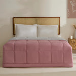 Karaca Home Double Face Duvet Cover, 200x200cm, Powder-Light Grey