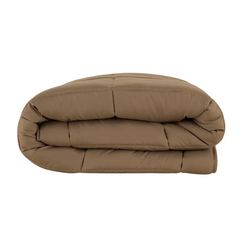 Karaca Home Double Face Duvet Cover, 200x200cm, Beige-Mocha