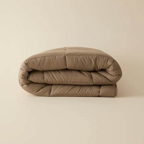 Karaca Home Double Face Duvet Cover, 200x200cm, Beige-Mocha