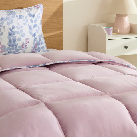 Karaca Leaf Comforter Set, Double, 200x200+2x50x70cm, Multi