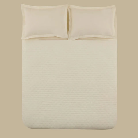 Karaca Home Breezy Bedspread, Single, Ecru