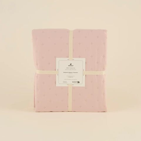 Karaca Home Breezy Bedspread, Double, Powder Pink