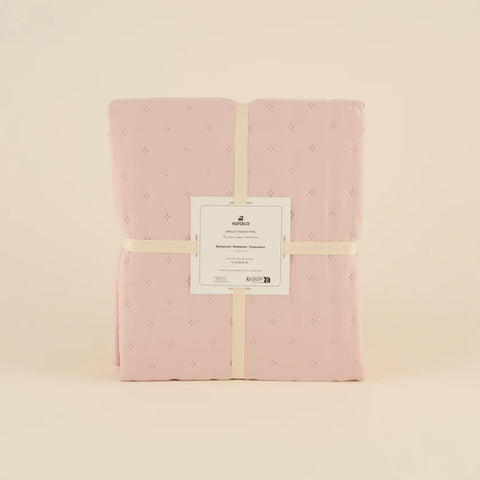 Karaca Home Breezy Bedspread, Double, Powder Pink