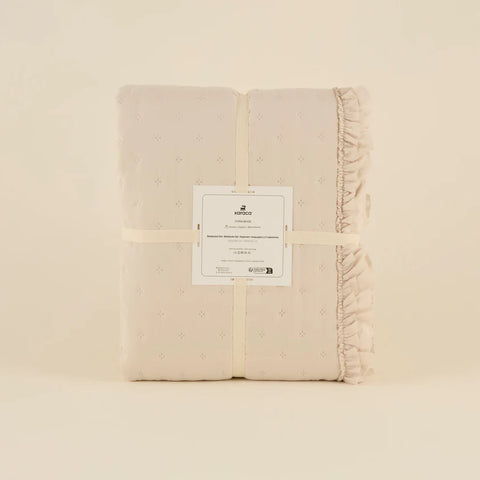 Karaca Home Fiona Bedspread Set, Double, Beige