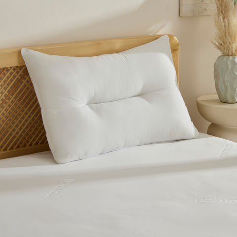 Karaca Wessa Shaped Pillow, 50x70cm, White