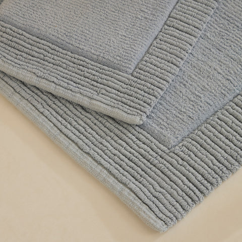 Karaca Odetta Bath Mat, 60x90cm+40x60cm, Grey