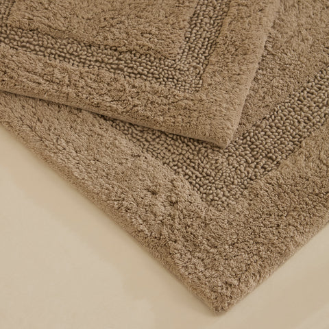 Karaca Pauline Bath Mat Set, 60x90cm+40x60cm, Beige