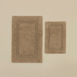 Karaca Pauline Bath Mat Set, 60x90cm+40x60cm, Beige