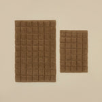 Karaca Simon Bath Mat Set, 60x90cm+40x60cm, Brown