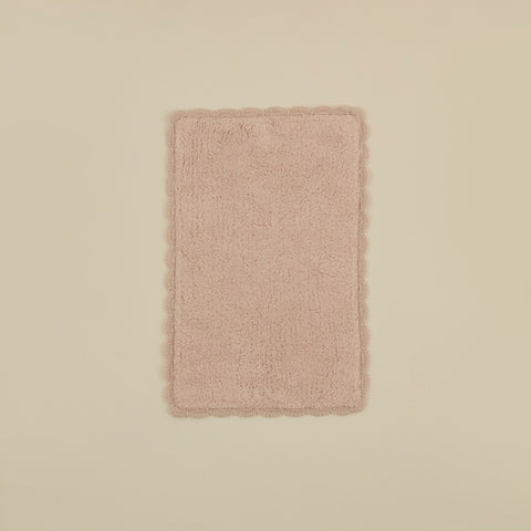 Karaca Natali Bath Mat, 50x80cm, Powder Pink