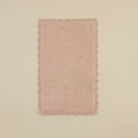 Karaca Natali Bath Mat, 60x100cm, Powder Pink