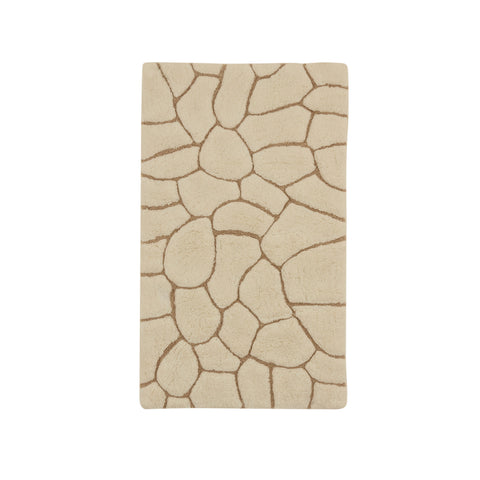 Karaca Stone Bath Mat, 60x100cm, Offwhite