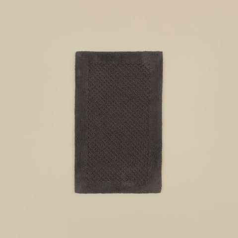 Karaca Helen Bath Mat, 50x80cm, Anthracite