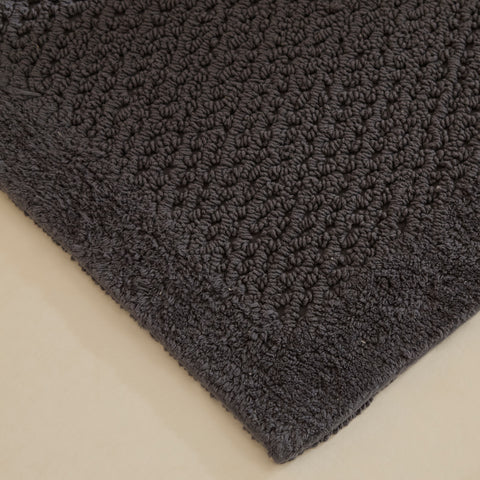 Karaca Helen Bath Mat, 50x80cm, Anthracite