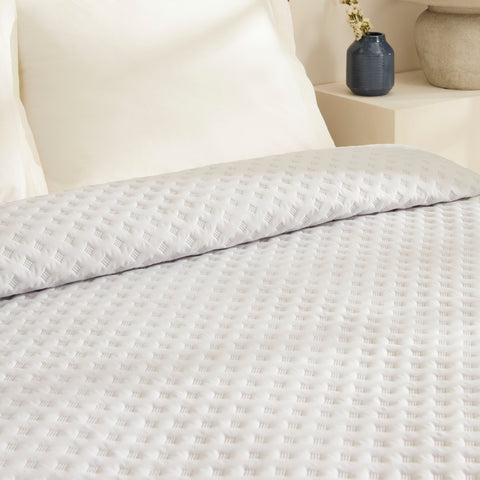 Karaca Ines Bedspread Set, Single, Grey