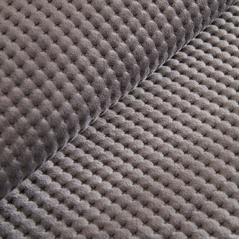 Karaca Chloe Bedspread, Double, Anthracite